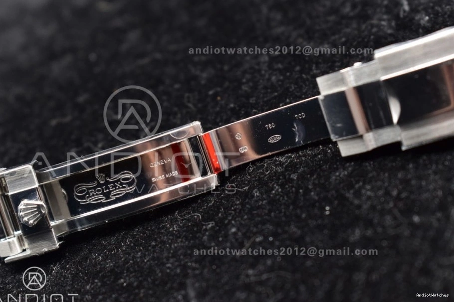 SA4130 Clean Silver Daytona 116519 Black 1:1 Best Edition Strap on Rubber Dial Elegant 904L Case SS 414 V 0331